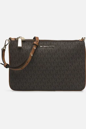 Michael Kors JET SET LG DBL POUCH XBODY by