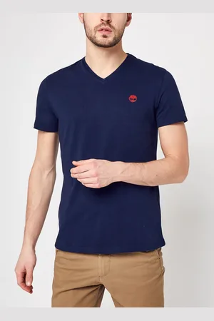 Timberland SS Dunstan River Jersey V Neck Tee Slim by