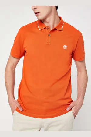 Timberland SS Millers River Collar Neck Print Polo (SF) by