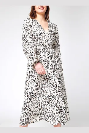 SELECTED Slfbeth Ls Aop Midi Dress M by