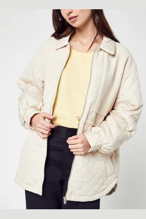 SELECTED Slfnorma Quilted Teddy Jacket W by