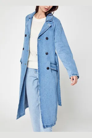 VERO MODA Vmrudith Denim Trench Coat by