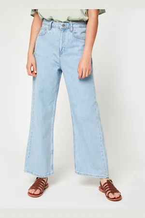 NA-KD High Waist Cropped Jeans N by