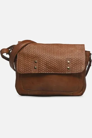 Pieces® Vallie Leather Large Cross Body Fc by