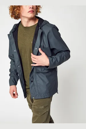 Rains Short Hooded Coat N by