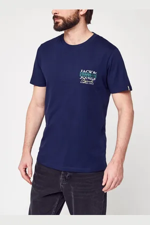 JACK & JONES Jorblocks Smallscale Tee Ss Crew Neck by