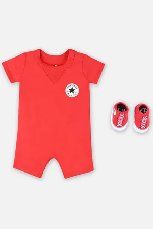 Converse Lil Chuck Romper & Sock Set by