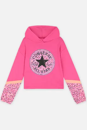 Converse Colorblocked Printed Hoodie by