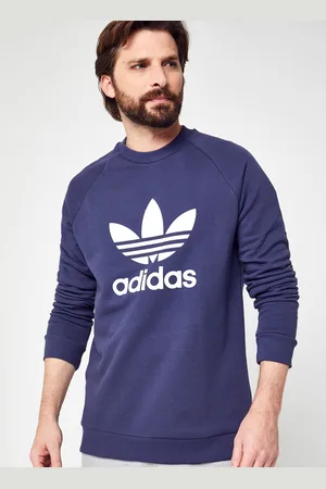adidas Trefoil Crew - Sweatshirt non-zippé - Homme by