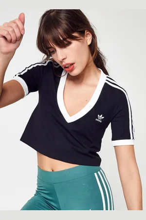 adidas Cropped Tee - T-shirt manches courtes - Femme by