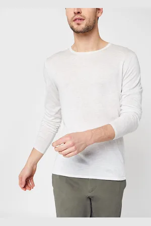 SELECTED Slhrome Ls Knit Crew Neck B Noos by