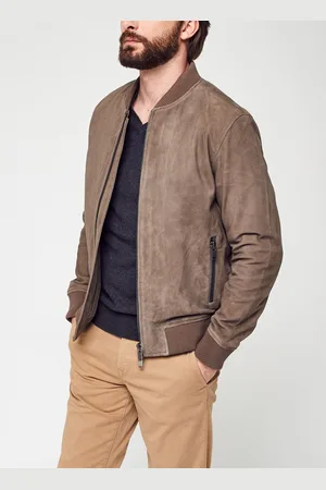 SELECTED Slhiconic Bomber Suede Jkt W by