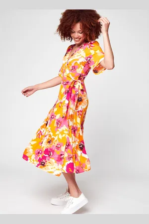 Y.A.S Yaszoe 2/4 Wrap Midi Dress S. - Show by