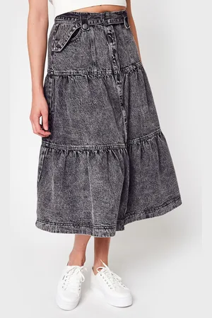 Object Objsanni Denim Hw Calf Skirt 120 .C by