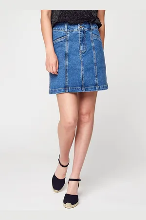 Object Objodessy Hw Denim Short Skirt 120 by