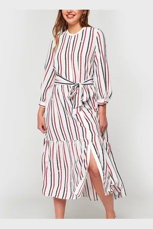Tommy Hilfiger Viscose Midi Shirt Dress by