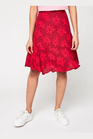 Tommy Hilfiger Crepe Knee Skirt by