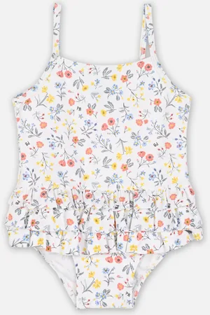 Petit Bateau Bavid - Maillot de Bain 1 pièce en Polyamide Recyclé - Bébé Fille by