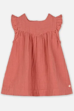 Petit Bateau Beauty - Robe Sans Manches en Coton Bio - Bébé Fille by