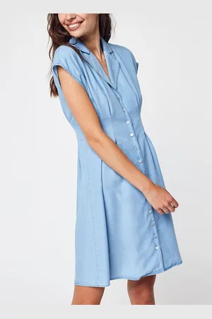 Pieces® Pckari Ss Denim Shirt Dress by