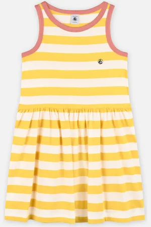 Petit Bateau Bibala - Robe Sans Manches - Fille by