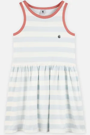 Petit Bateau Bibala - Robe Sans Manches - Fille by
