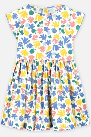Petit Bateau Bichat - Robe Sans Manches - Fille by