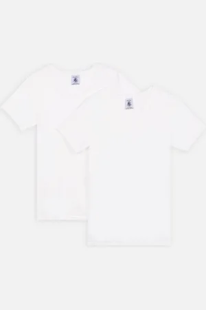 Petit Bateau Lot de 2 T-Shirts Manches Courtes - Fille by
