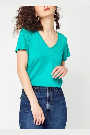 VILA Vinoel Lurex V-Neck S/S T-Shirt/Ls/1 by