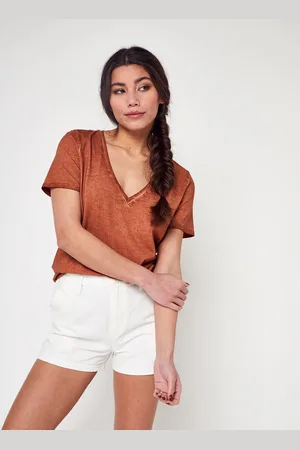 VILA Viwalsh V-Neck S/S T-Shirt by
