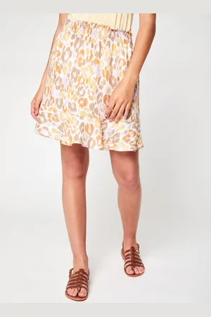 VILA Vielodie Leo Hw Short Skirt/Su by