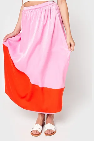 VILA Vileonor Hw Ankle Skirt/Dc/Ls by
