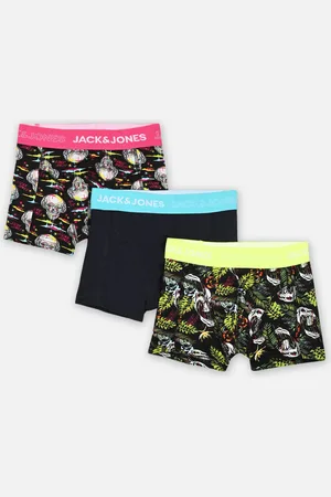 JACK & JONES Jacmelting Skull Trunks 3-Pack Ln Jnr by