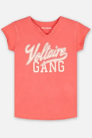 Zadig & Voltaire Tee-Shirt Manches Courtes - X15327 - Fille by