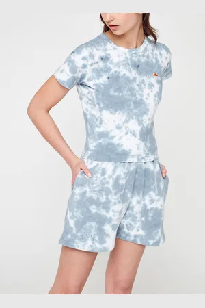 Ellesse Vikins Tie Dye Crop - T-Shirt Femme by