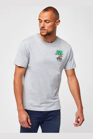 New Balance MT21567 NB Essentials Grey Day Tee by