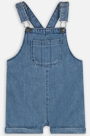 Vertbaudet BBG - salopette courte denim by