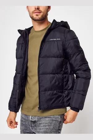 Calvin Klein Logo Tape Lw Padded Jacket by