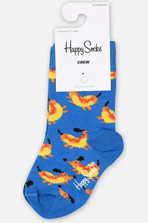 Happy Socks Kids Hot Dog Dog Sock by