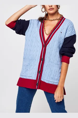 Tommy Hilfiger Cable Mix V-Nk Cardigan by