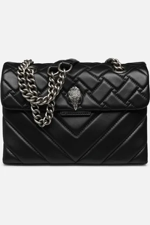 Kurt Geiger LEATHER KENSINGTON X BAG by