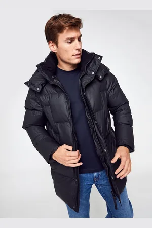 Rains Boxy Puffer Parka Men by