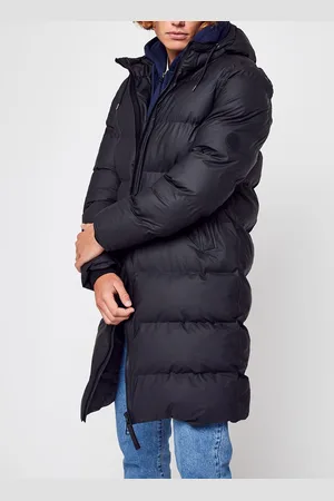 Rains Long Puffer Jacket Men by