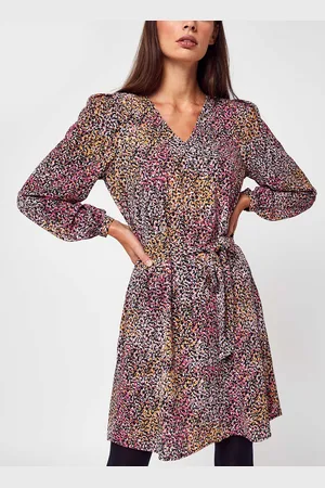 VERO MODA Vmlotus L/S Abk Dress Wvn Ga Btq by