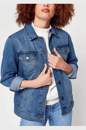 Noisy May Nmole L/S Med Blue Denim Jacket Noos by
