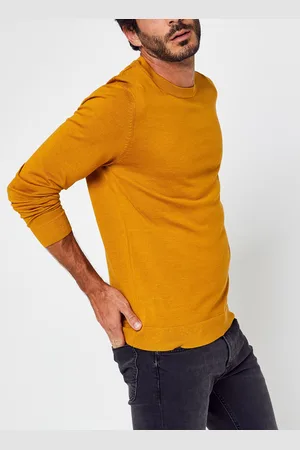 SELECTED Slhtown Merino Coolmax Knit Crew B Noos by