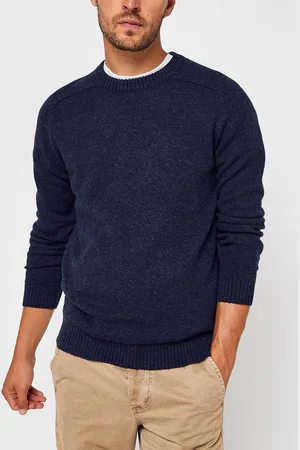 SELECTED Slhnewcoban Lambs Wool Crew Neck W Noos by