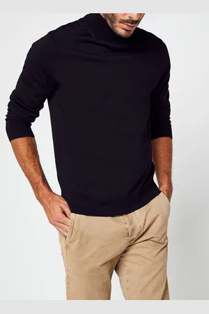 SELECTED Slhtown Merino Coolmax Knit Roll B Noos by