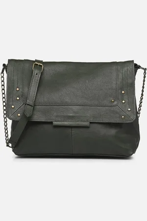 Pieces® Felizia Leather Large Cross Body by