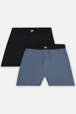 PUMA Puma Men Loose Fit Jersey Boxer 2P Skydiver by